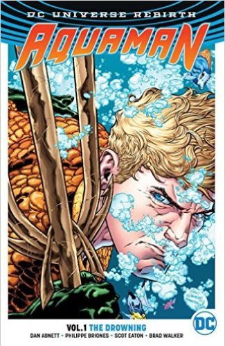 Book logo of Aquaman Vol. 1: The Drowning