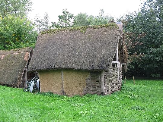 Wattle and daub hut
