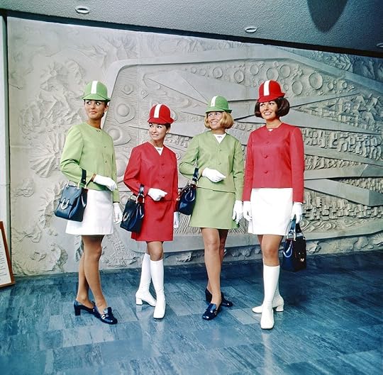 1960s flight attendants