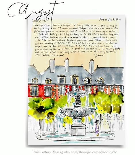 August 2017 Paris Letter