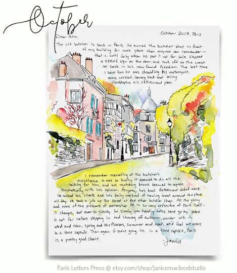 October 2017 Paris Letter