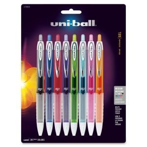 Uniball gel pens