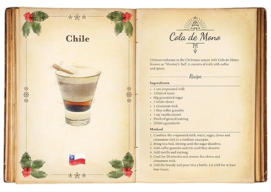 chile holiday drink infographic