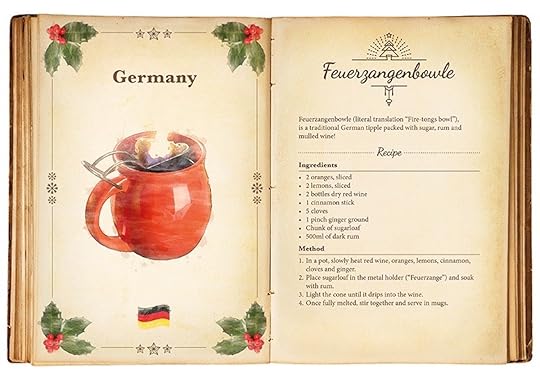 germany holiday drink infographic