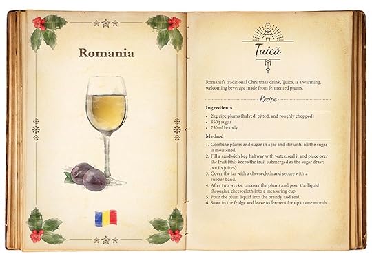 9 romania holiday drink infographic