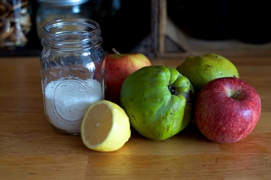 Fruit for apple-quince fruit cheese