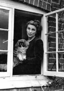 Rumer godden in window