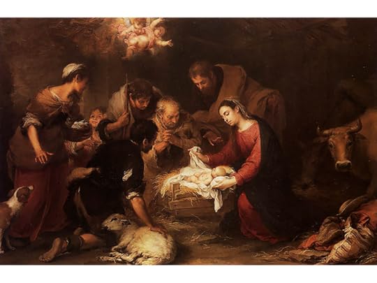 Adoration of the Shepherds by Bartolome Esteban Perez Murillo