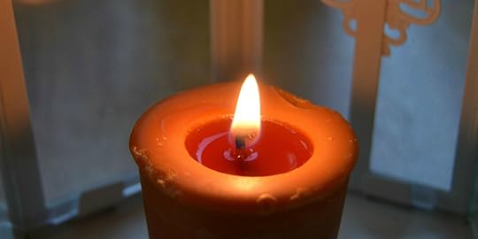 Harvest Candle in Lantern