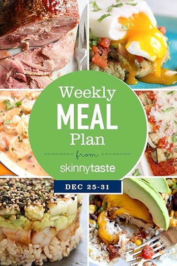 Skinnytaste Meal Plan December 25 - 31