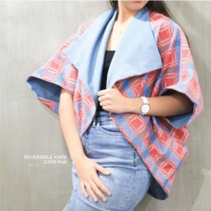 And how gorgeous (and versatile) is this reversible Kapa? 