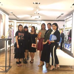 Mega's Peewee Reyes-Isidro, me, Liza of Tali Handmade, Vicki Abary of The Gypsetters, Marielle of Tali Handmade, and Preview's Jacqui Halili Co-Salonga