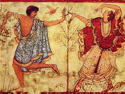 Saturnalia - two dancers