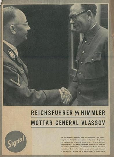 Gen. Andrei Vlasov and Heinrich Himmler on cover of Signal magazine (Norwegian), 1943 (public domain via Wikipedia)