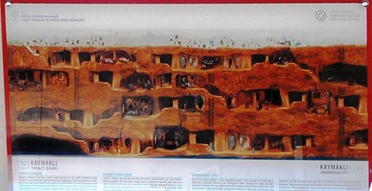 Kaymakli Underground City Information Display, Cappadocia