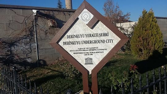 Derinkuyu Underground City World Heritage Sign, Cappadocia