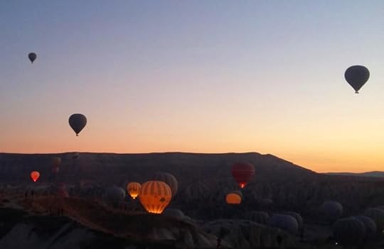 Hot Air Balloons over Cappadocia