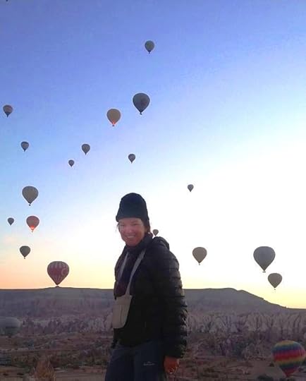 In front of the Balloons, Cappadocia