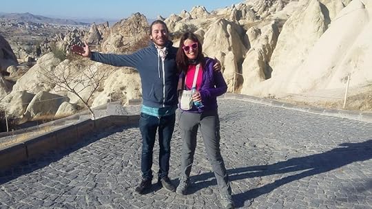 With Ernesto at Göreme Open Air Museum, Cappadocia