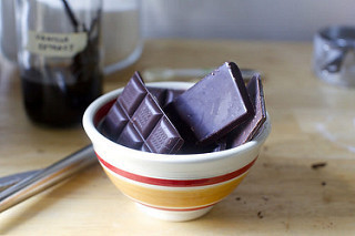 i had a lot of small chocolate bars!