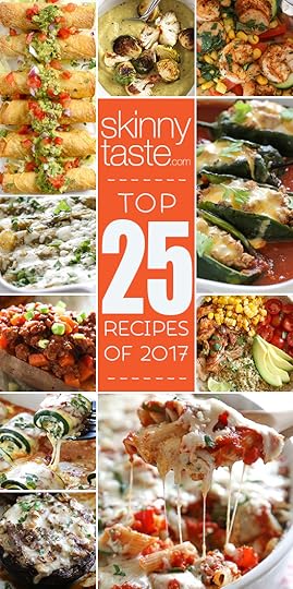 Top 25 Most Popular Skinnytaste Recipes 2017