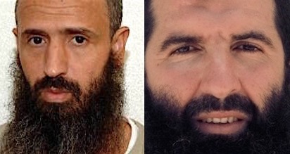 Abdul Latif Nasser and Sufyian Barhoumi, two of the five prisoners still held at Guantanamo who were approved for release by high-level government review processes under President Obama.