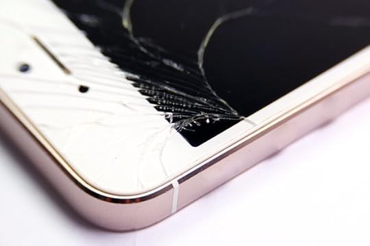 Cracked iPhone