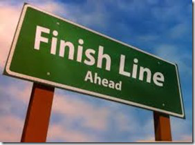 finish line