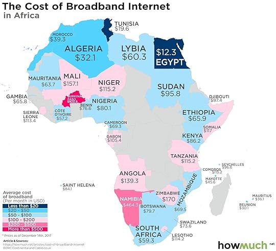 internet costs around the world map 4