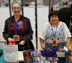 The year of having a plan, with a photo of Carol Van Natta and Melisse Aires