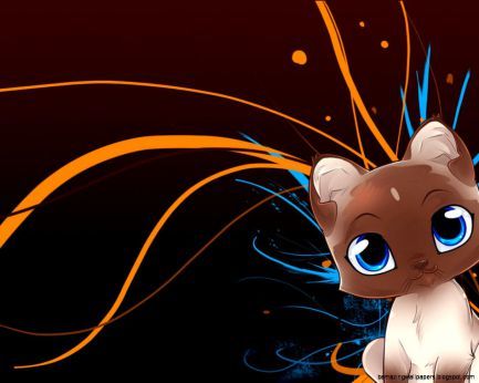 Image result for cute anime cats