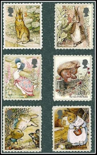 beatrix potter stamps Britain