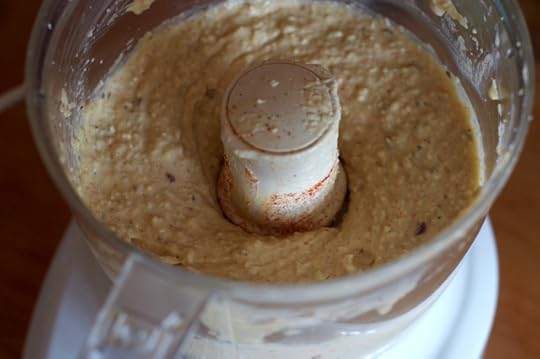 Processing cheese scrapes into fromage fort