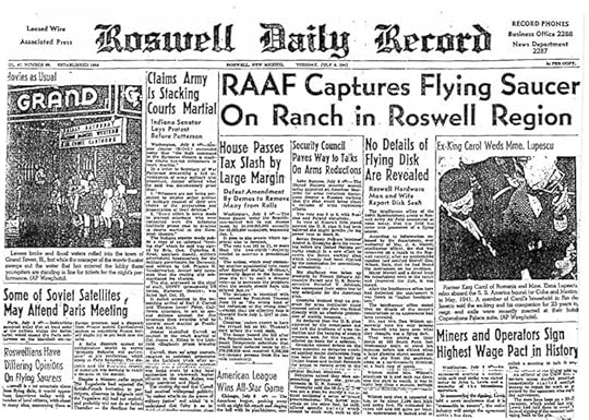 Image result for 1947 Roswell crash