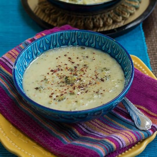 Lighter Broccoli Cheddar Soup (Instant pot or Stove Top)
