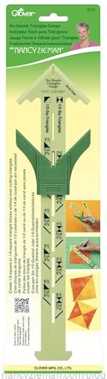 Nancy Zieman No Hassle Triangles Gauge in Package by Clover