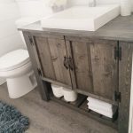 Amazing How To Make A Rustic Bathroom Vanity 33 In House Interiors with How To Make A Rustic Bathroom Vanity