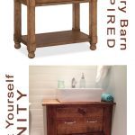 Surprising How To Make A Rustic Bathroom Vanity 41 For Online with How To Make A Rustic Bathroom Vanity