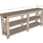 Terrific Rustic Sofa Table Plans 34 For Your Home Pictures with Rustic Sofa Table Plans