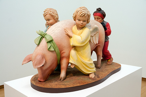 Jeff Koons - Ushering in Banality, 1988