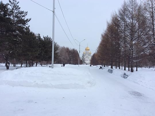 Snow: Jan. 12, 2017, Novosibirsk, Siberia.