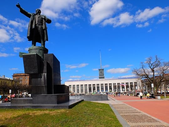 Finlandskaya Station.