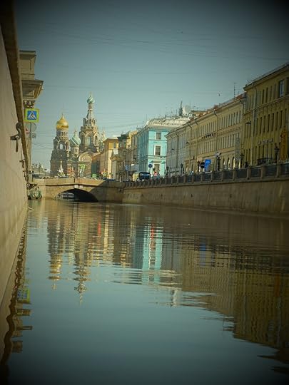 Church of the Savior on Spilled Blood as seen from the canal.