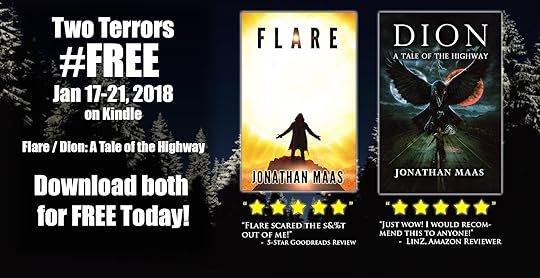 Promo for Dion and Flare - free on Kindle Jan 17-21, 2018