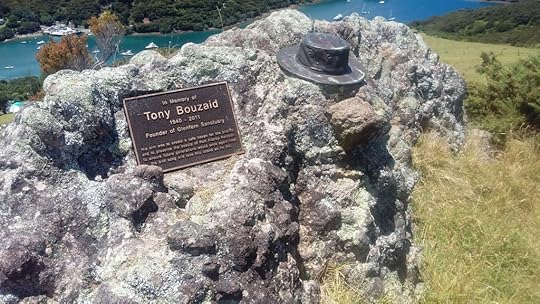 Monument to Tony Bouzaid at Glenfern Sanctuary