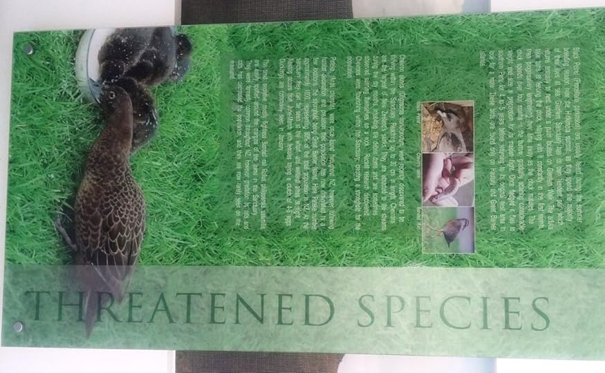 Information panel, Glenfern Sanctuary