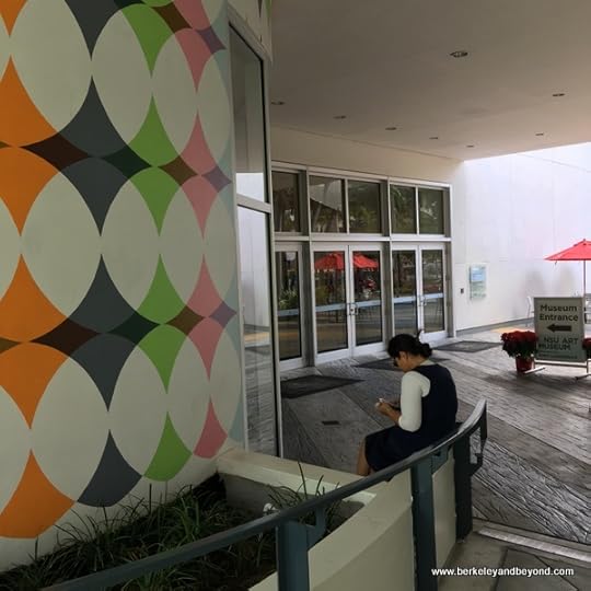 entrance to NSU Art Museum in Fort Lauderdale, Florida