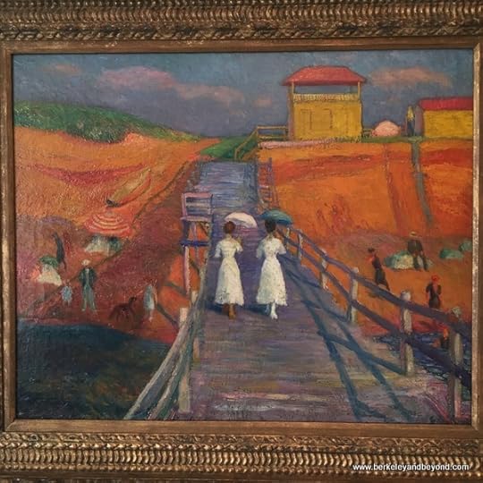 "Cape Cod Pier" by William J. Glackens at NSU Art Museum in Fort Lauderdale, Florida