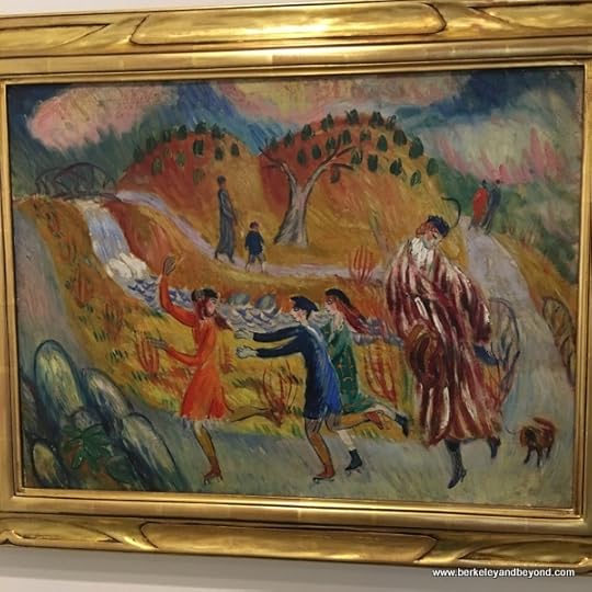 "Children Roller Skating" by William J. Glackens at NSU Art Museum in Fort Lauderdale, Florida