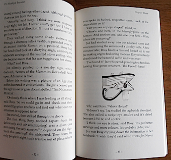 'Dr Huxley's Bequest', 2nd edition, open page